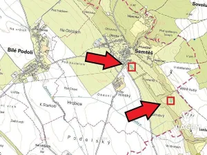 Prodej podílu lesa, Semtěš, 375 m2