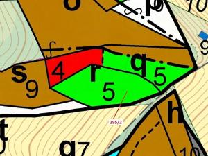 Dražba lesa, Kuřimany, 3255 m2