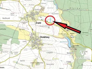 Prodej podílu pole, Dražíč, 641 m2