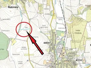 Prodej podílu pole, Bukovany, 1042 m2