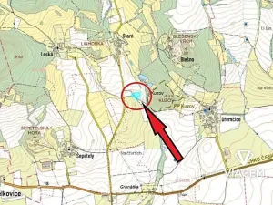 Prodej podílu pole, Staré Hrady, 1049 m2