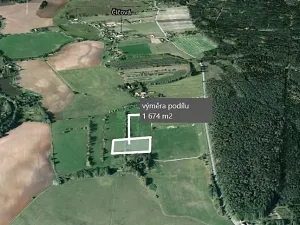 Prodej podílu pole, Kostelecké Horky, 1674 m2
