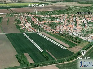 Prodej pole, Újezd u Brna, 5907 m2