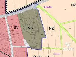 Prodej podílu komerčního pozemku, Seloutky, 1644 m2