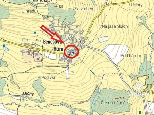 Prodej podílu zahrady, Vacov, 541 m2