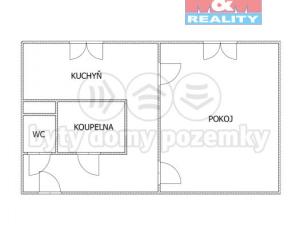 Prodej bytu 1+1, Pňovice, 38 m2