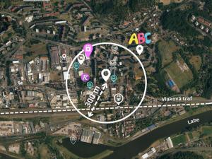 Pronájem bytu 1+kk, Ústí nad Labem - Krásné Březno, Družstevní, 36 m2