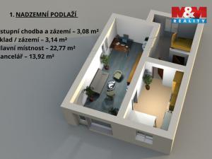 Prodej rodinného domu, Uhlířské Janovice, Komenského, 155 m2