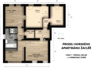 Prodej bytu 4+kk, Žacléř, J. A. Komenského, 128 m2