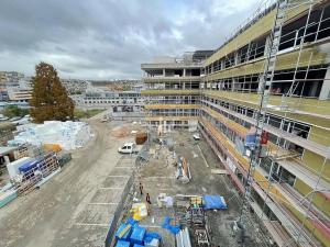 Pronájem kanceláře, Praha - Vysočany, Poděbradská, 1542 m2