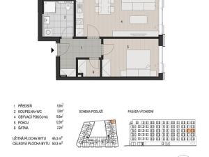 Prodej bytu 2+kk, Plzeň, 50 m2