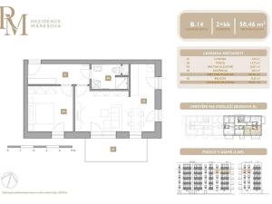 Prodej bytu 2+kk, Lipník nad Bečvou, Mánesova, 50 m2