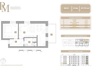 Prodej bytu 2+kk, Lipník nad Bečvou, Mánesova, 47 m2
