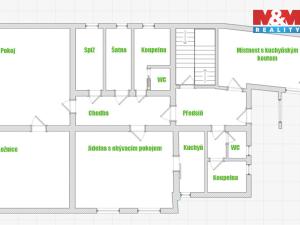 Prodej rodinného domu, Dašice, Nábřeží, 164 m2