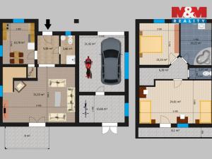 Prodej rodinného domu, Běstvina - Vestec, 112 m2