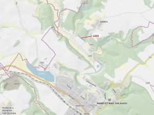 Dražba lesa, Náměšť nad Oslavou, 3001 m2