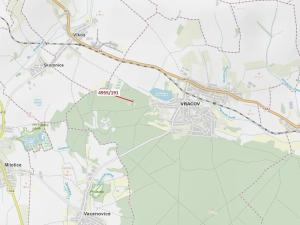 Dražba lesa, Vracov, 1174 m2