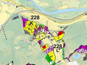 Dražba lesa, Rabí, 6042 m2