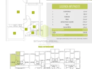 Pronájem bytu 2+kk, Olomouc, Janského, 63 m2