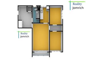 Pronájem bytu 3+1, Liberec, Dvorská, 60 m2