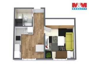 Prodej bytu 1+1, Svatava, U Přádelny, 35 m2