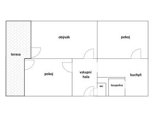Prodej bytu 3+1, Strakonice, Mlýnská, 74 m2