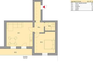 Prodej bytu 2+kk, Železná Ruda, 51 m2