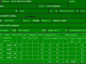 Prodej lesa, Zábrdí, 9676 m2