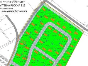 Prodej pozemku pro bydlení, Čížkovice, Růžová, 2480 m2