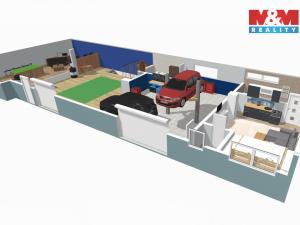 Pronájem obchodního prostoru, Česká Lípa, Kozákova, 207 m2