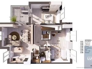 Prodej bytu 4+kk, Šlapanice, 102 m2