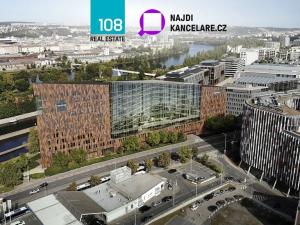 Pronájem kanceláře, Praha - Karlín, Karolinská, 1044 m2