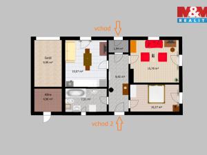 Prodej rodinného domu, Drobovice, 59 m2