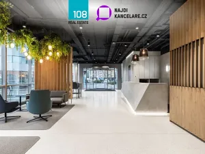 Pronájem kanceláře, Praha - Holešovice, Jankovcova, 477 m2