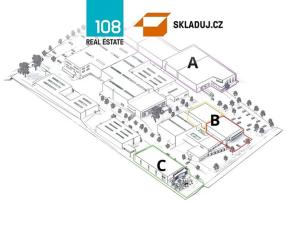 Pronájem skladu, Jinačovice, 2400 m2