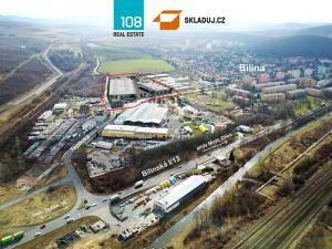 Pronájem skladu, Bílina, Teplická, 3477 m2