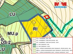 Prodej pole, Bystřice, 163 m2