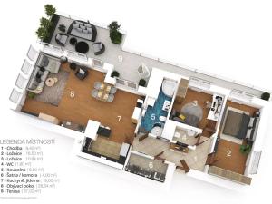 Prodej bytu 3+kk, Praha, Jitravská, 100 m2