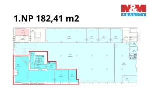 Pronájem obchodního prostoru, Plzeň - Vnitřní Město, Solní, 182 m2