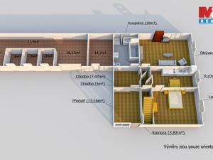 Prodej rodinného domu, Zemětice, 91 m2