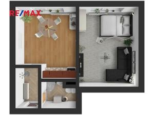 Prodej bytu 2+kk, Česká Lípa, Železničářská, 35 m2