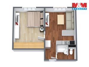 Prodej bytu 1+1, Karlovy Vary - Rybáře, Sibiřská, 38 m2