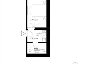 Prodej bytu 1+kk, Špindlerův Mlýn, 21 m2