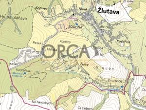 Prodej podílu louky, Žlutava, 1640 m2