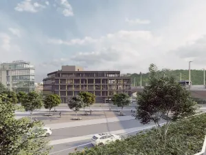 Pronájem kanceláře, Praha - Hlubočepy, Strakonická, 761 m2