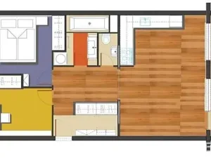 Pronájem bytu 3+kk, Praha - Krč, Sládkovičova, 76 m2