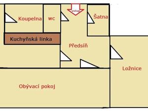 Pronájem bytu 2+1, Vimperk, K. Weise, 62 m2