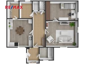 Prodej rodinného domu, Litohlavy, 82 m2