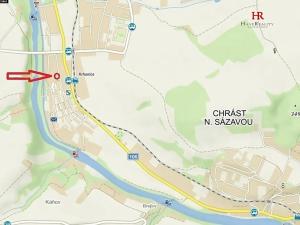 Pronájem bytu 1+kk, Týnec nad Sázavou, 25 m2