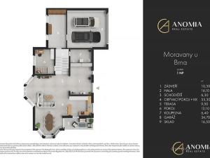 Prodej rodinného domu, Moravany, Pod Remízkem, 322 m2